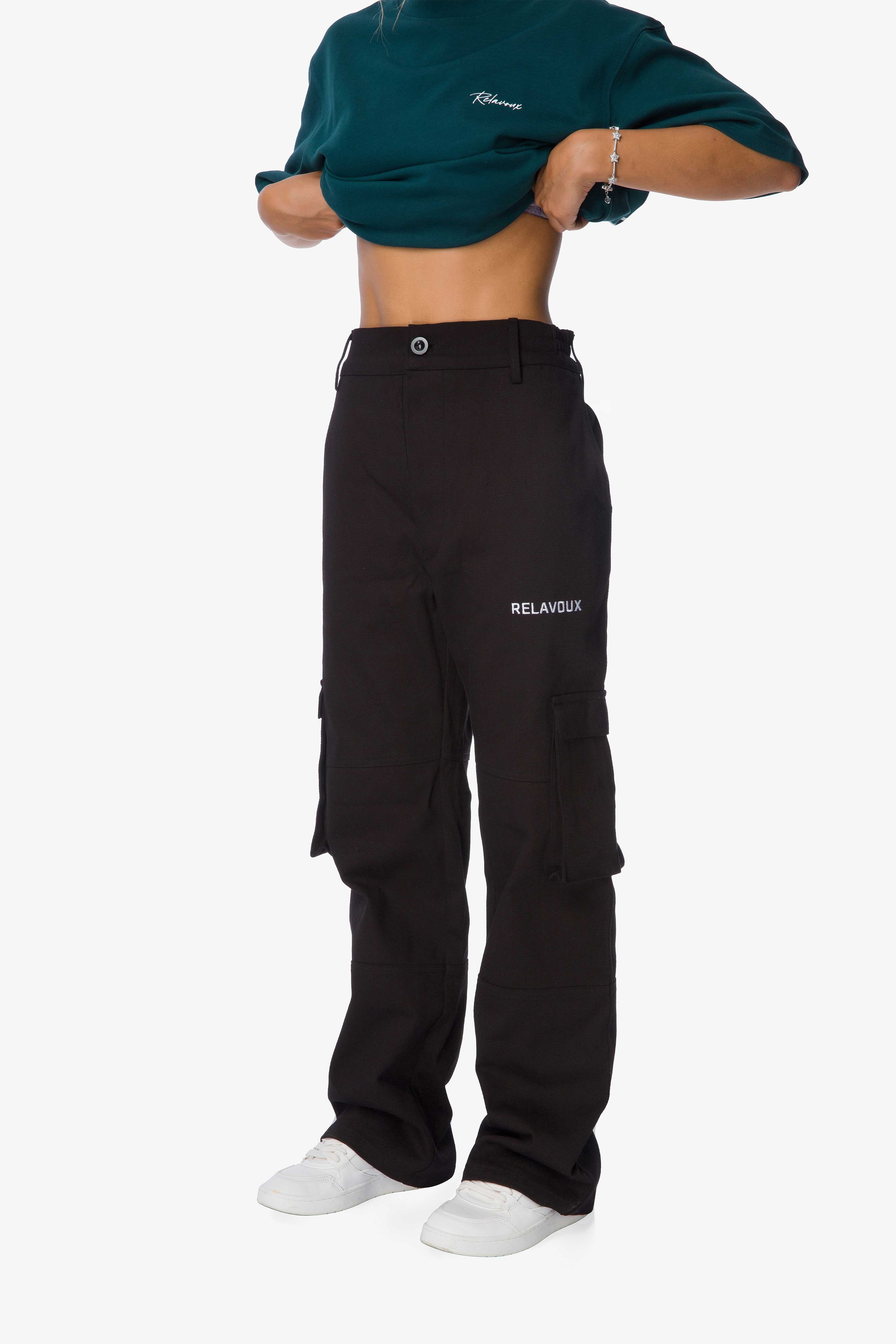 Black Cargo Pants