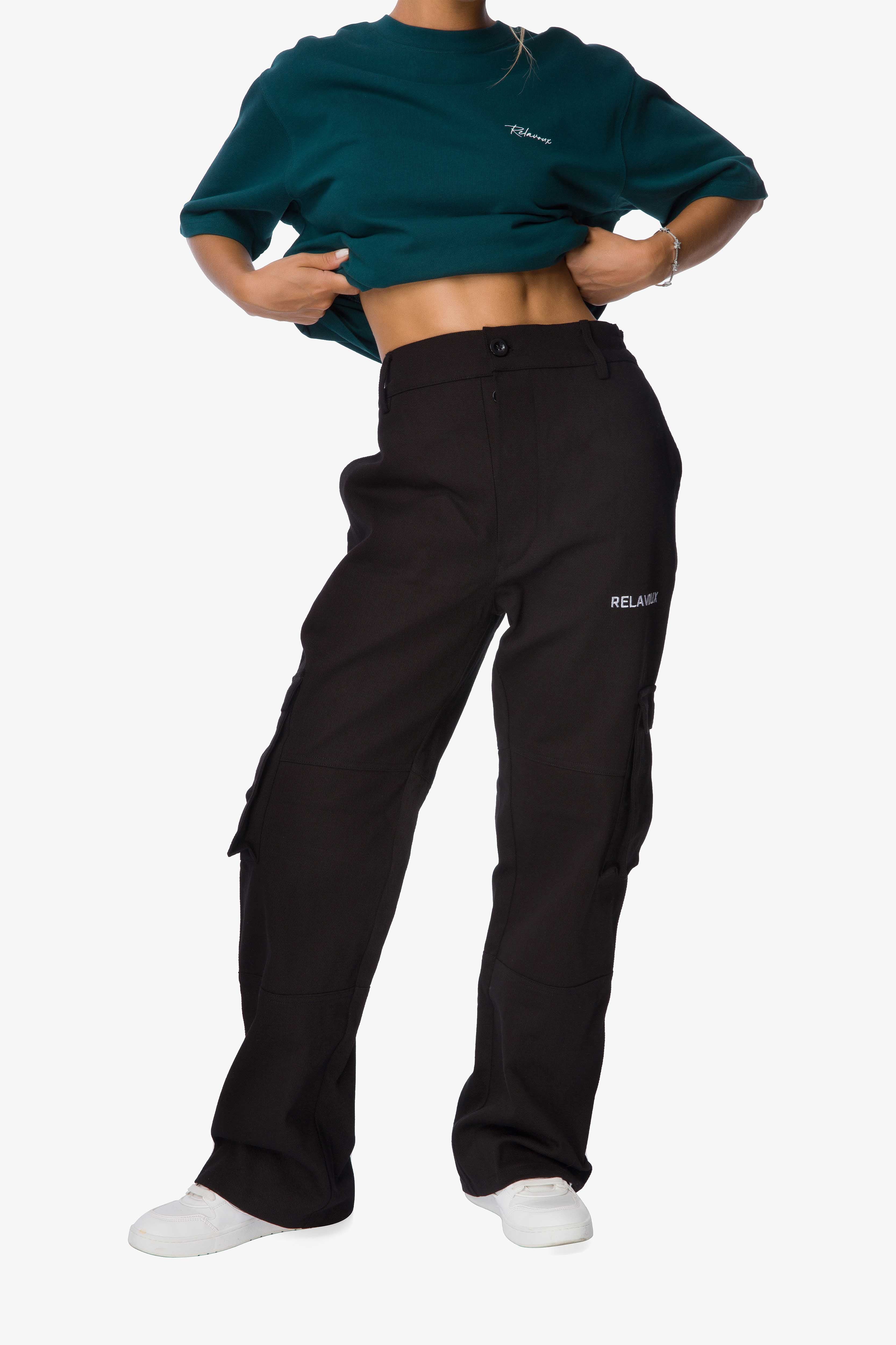 Black Cargo Pants